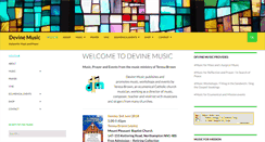 Desktop Screenshot of devinemusic.org.uk