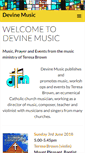 Mobile Screenshot of devinemusic.org.uk